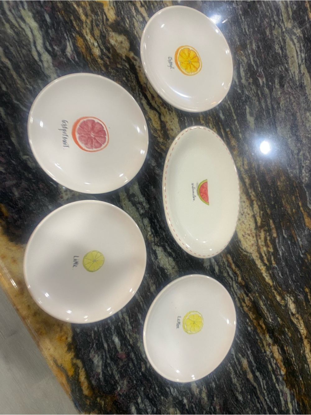 Rae Dunn Ceramic Plates